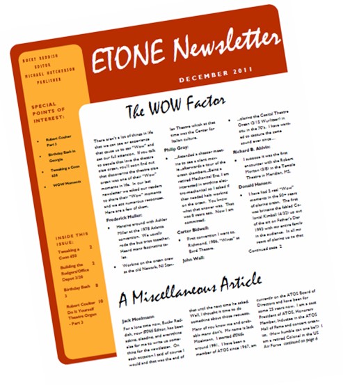 ETONE newsletter