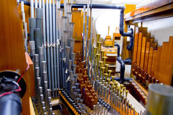San Gabriel Wurlitzer pipes